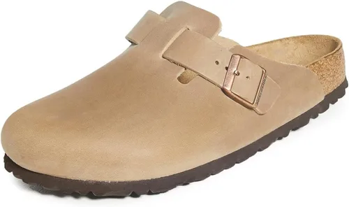 Miniatura 5 de Birkenstock Zuecos de gamuza Boston para mujer