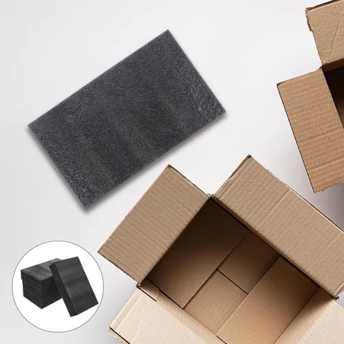Miniatura 4 de EXCEART Bloques de espuma multiusos para embalaje, 4 piezas, almohadillas de espuma para embalaje de manualidades, insertos con elasticidad para uso