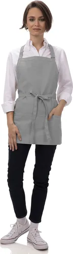 Miniatura 4 de Chef Works - Delantal unisex de tres bolsillos