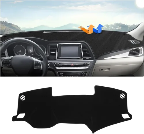 Miniatura 21 de Autorder Cubierta de salpicadero para Hyundai Sonata 2006 2007 2008 Accesorios Cubierta de tablero Actualización de franela Dash Mat Parasol