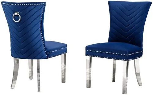 Miniatura 7 de Best Quality Furniture SC360-367 Sillas de comedor, negro/dorado