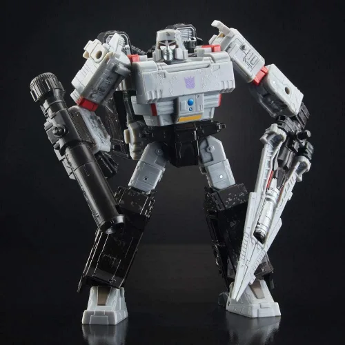 Miniatura 3 de Transformers Generations War for Cybertron: Siege Voyager Class WFC-S12 Megatron Figura de acción de 7 pulgadas