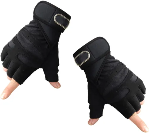 BESPORTBLE 1 par de guantes deportivos para hombre, guantes de entrenamiento al aire libre, guantes de mano para hombres guantes de entrenamiento
