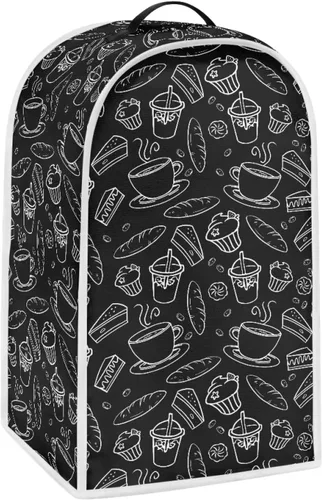 Miniatura 19 de Funda para batidora, cubierta para electrodomésticos de cocina, protección contra el polvo, lavable, para máquina de café, procesador de alimentos