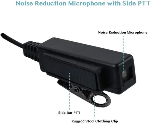 Miniatura 2 de XPR7550 Eeapiece Auriculares compatibles con Motorola MTP850 MOTOTRBO XPR6550 XPR7580 XPR7380 APX6000 APX4000 XPR7350 APX7000 XPR6350 Walkie Talkie