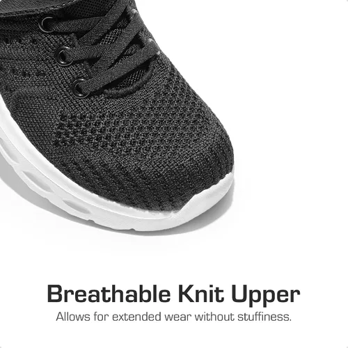 Miniatura 2 de DREAM PAIRS Zapatos deportivos para niños y niñas, tenis EZ-Ons GoGetters para correr, atléticos, para niños pequeños y grandes