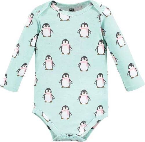 Miniatura 4 de Hudson Baby baby-girls Cotton Long-sleeve Bodysuits