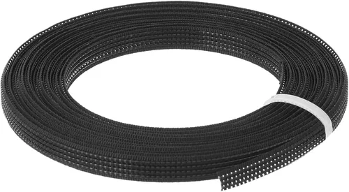Miniatura 37 de uxcell Deshuesado para coser, 1 pieza de 5 yardas y 0.236 in – corsé de poliéster de alta densidad para vestido de novia, vestido de novia (negro)