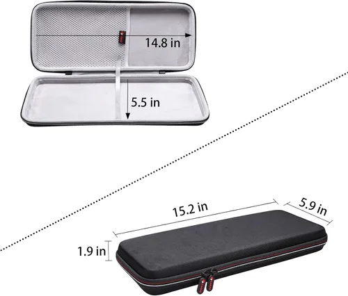 Miniatura 3 de XANAD Funda rígida para Logitech K400 Plus/Logitech POP Keys/Logitech MX Mecánico Mini Teclado Táctil Inalámbrico Teclado Touchpad