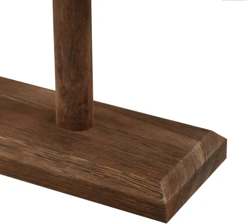 Miniatura 6 de Mostrador de pulseras hecho de madera con diseño antiguo marca Ikee 7 78" largo x 2 78" profundidad x 5 12" altura