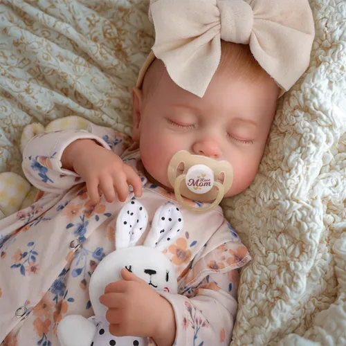 Miniatura 3 de BABESIDE Muñecas de bebé Reborn – Muñecas recién nacidas realistas de 20 pulgadas, bebé niña real con cuerpo de tela ponderada, juguete de regalo