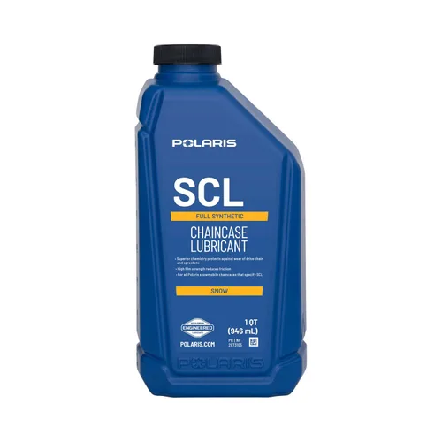 Polaris OEM lubricante sintético para caja de cadena de moto de nieve, 1 cuarto de galón, sintético, específico para INDY XC, Patriot Boost Pro RMK,
