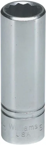 Miniatura 11 de Williams SD-1236 - Toma profunda de 1/2, 12 puntos, 1-1/8 pulgadas