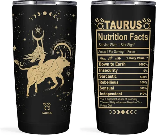 Miniatura 7 de Witchy Gothic Gifts' Zodiac Astrology Cup - Tumbler de Constelación Aislado de Acero Inoxidable de 20 OZ para Mujeres Cáncer
