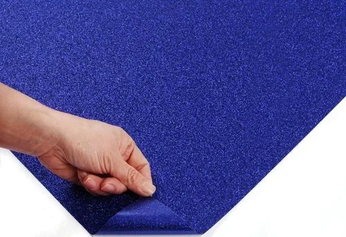 Miniatura 4 de ROSEROSA Cinta autoadhesiva para manualidades de arena con purpurina para cubrir el borde de la encimera (azul: 3 pulgadas x 5 yardas)