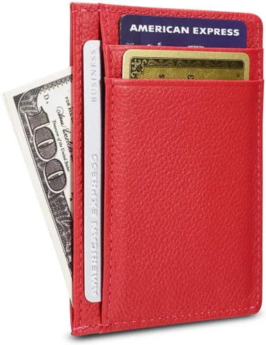 Miniatura 2 de KALMORE Women's Credit Card Holder Leather Slim Minimalist Wallet