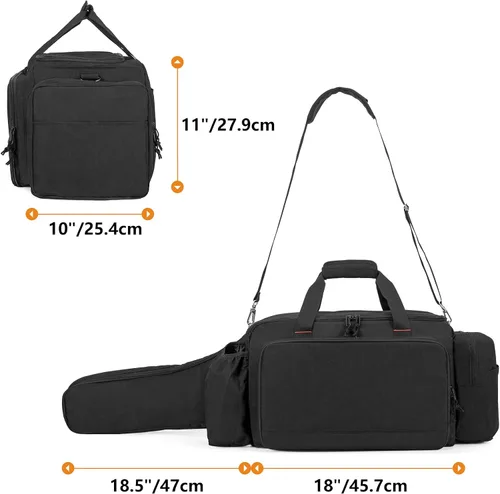 Miniatura 6 de samdew Funda de transporte para motosierra, bolsa de almacenamiento acolchada para motosierra compatible con motosierra eléctrica EGO de 14, 16 y 18