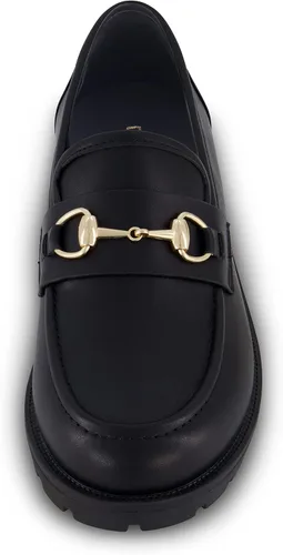 Miniatura 3 de CUSHIONAIRE Romeo - Mocasines sin cordones para mujer + espuma viscoelástica, anchos disponibles, Negro