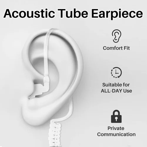 Miniatura 3 de TID TD-V2 Walkie Talkies para adultos con auricular y 8 baterías, radios de 2 vías, Walkie Talkies de largo alcance con radio bidireccional