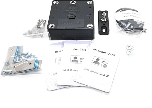 Lock Connection® RFID ocultó la cerradura del gabinete/del cajón usado en la construcción del espejo de ocultación de Matthew Peech