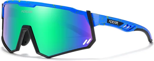 Miniatura 26 de Gafas de sol polarizadas deportivas para mujeres y hombres, UV400, gafas de ciclismo, béisbol, correr, pesca, al aire libre, resistentes al viento C2