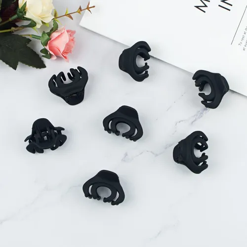 Miniatura 7 de MAORULU Pinza para el cabello, pinza de pulpo para cabello fino/medio grueso, para mujeres y niñas, 1.5 pulgadas, mini pinzas de mandíbula mate