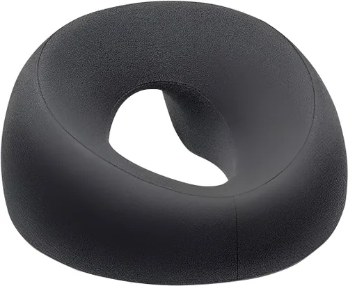 Belovedone Almohada facial transpirable de espuma viscoelástica para después de cirugía ocular, almohada facial de viaje de belleza para oficina,