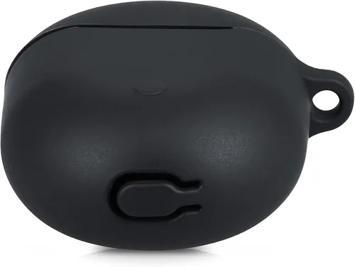 Miniatura 4 de kwmobile Funda compatible con Xiaomi Redmi Airdots 3 Pro/Buds 3 Pro - Funda de silicona para auriculares - Negro