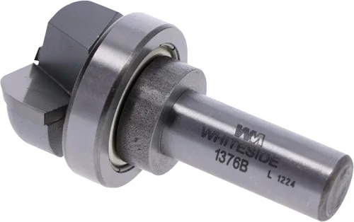 Miniatura 3 de Whiteside 1376B - Broca para enrutador con forma de cuenco y bandeja: diámetro de corte de 1-1/4 pulgadas, vástago de 1/2 pulgada, longitud de corte