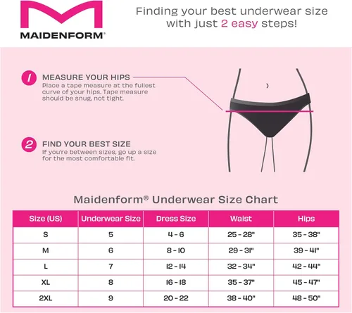 Miniatura 5 de Maidenform Ropa interior hipster atrevida para mujer, bragas hipster de encaje, ropa interior sexy para mujer, paquete de 3