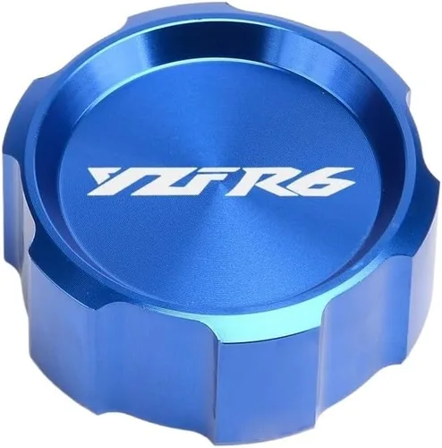 Miniatura 19 de Para KAWASAKI Z750 Z1000 Z800 Tapa de depósito de líquido de freno trasero se adapta a MT07 MT09 MT03 R1 R6 (color : MT negro)