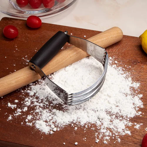 Miniatura 5 de ALLTOP Mezclador Cortador de Grasa para Repostería, Machacador de Masa de Acero Inoxidable para Mantequilla, Galletas, Hornear, Amasar, Masa