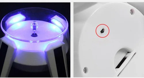 Miniatura 2 de Reloj De Pulsera Con Anillo De Tel¨¦fono Con Joyer¨ªa Giratoria Con Energ¨ªa