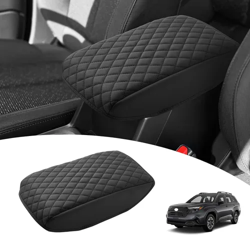 Miniatura 11 de Shademax Center Console Armrest Cover for Tesla Model Y Juniper 2025-2026 / Model 3 Highland 2024-2026 Non-Slip Waterproof Armrest Box Lid Pad