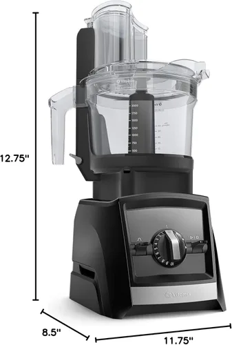 Miniatura 10 de Accesorio para procesador de alimentos de 12 tazas Vitamix con AUTO-DETECCIÓN, libre de BPA, con cuchilla de uso múltiple y dos discos reversibles