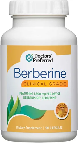 Miniatura 8 de Suplemento clínico de Berberina DOCTORS' PREFERRED - Formulado por médicos 1500 mg por porción diaria 180