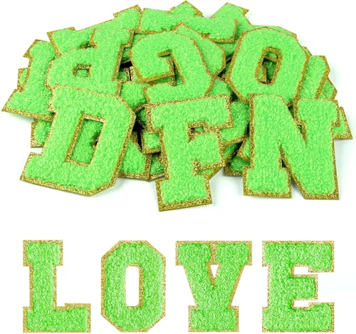 Miniatura 7 de Morcheiong 26 parches de letras de felpilla autoadhesivas de la A a la Z, letras de felpilla para ropa, tela, zapatos y bolsas (negro)