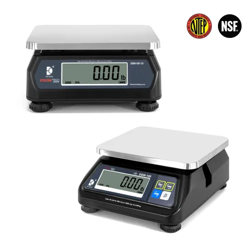 Miniatura 2 de VisionTechShop TPB-60LB, Báscula de porción de interfaz POS con la mayoría de los sistemas ECR y POS, Lb/Oz/Kg conmutable, capacidad de 60 libras