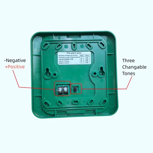 Miniatura 2 de 9V 12V 24V DC Stobe Sirena con 3 Tonos Seguridad Hogar Bocina de Seguridad Anti-Robo SOS Pánico Alarma Fuerte 110dB