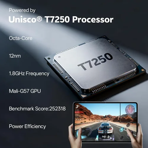 Miniatura 4 de Tablet Android 16, 2025 Actualizado Tablet Android de 11 pulgadas con teclado, 20GB+128GB+1TB de expansión, soporte de desbloqueo facial+Widevine L1