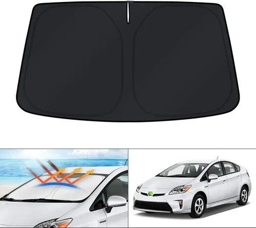 Miniatura 34 de KUST - Parasol plegable para parabrisas para Ford Ranger, accesorios 2019-2025 2026, parasol personalizado para ventana, protector solar plegable