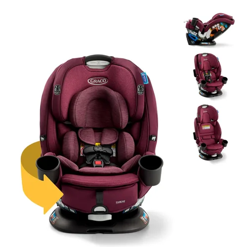 Miniatura 11 de Graco Turn2Me - Asiento convertible giratorio 3 en 1 para automóvil, Manchester, rotación orientada hacia atrás, modo orientado hacia adelante