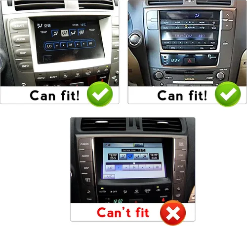 Miniatura 5 de MekedeTech Radio de coche Android 13 para navegación para Lexus IS250 IS200 IS220 IS300 IS350 unidad principal GPS estéreo reproductor multimedia