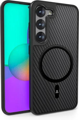 Miniatura 11 de ONES Funda delgada para iPhone 11 Pro Max, cubierta ultra delgada con patrón de fibra de carbono, funda protectora a prueba de golpes con diseño