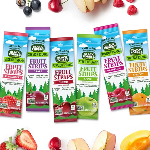 Miniatura 9 de Black Forest Stretch Island - Tiras de frutas, sabor a uva, tiras de 0.5 onzas (paquete de 30)