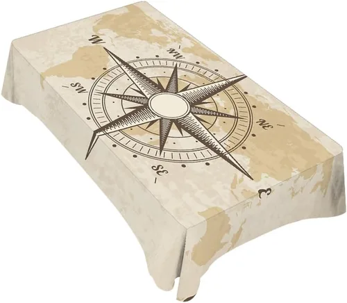 Miniatura 20 de Mantel rectangular decorativo para cancha de baloncesto, parquet para interiores de cancha de poliéster, para cocina, comedor, barbacoa, picnic