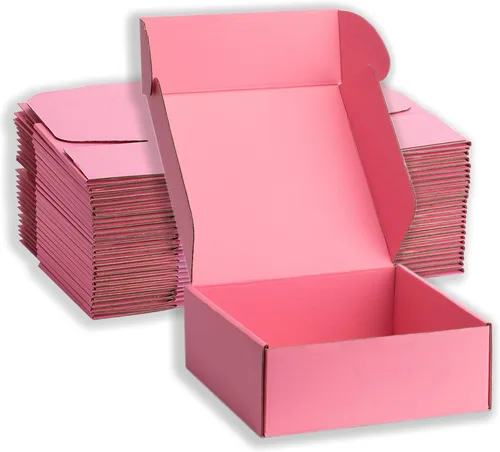 Miniatura 29 de Cajas de envío pequeñas de 6 x 4 x 3 pulgadas, cajas de cartón corrugado negro (paquete de 20) para correo, embalaje, pequeñas empresas y embalaje