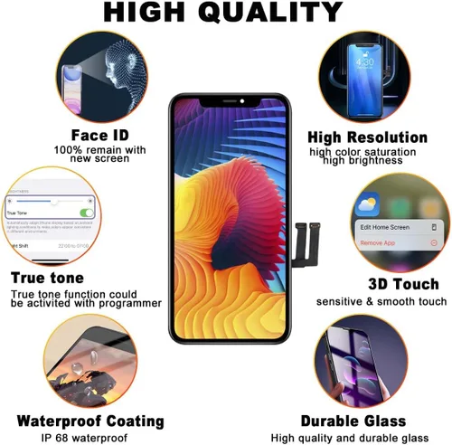 Miniatura 2 de para iPhone 11 Reemplazo de pantalla 6.1", pantalla táctil 3D LCD digitalizador para A2111, A2223, A2221 con kit de herramientas de reparación +