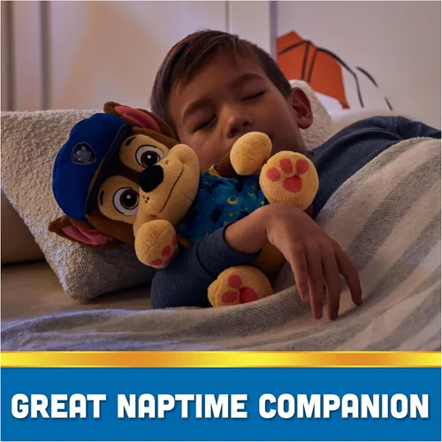 Miniatura 8 de Paw Patrol, Bedtime - Persecución de peluche, animal de peluche de 10 pulgadas con atuendo reversible, juguetes para niños y niñas a partir de 3 años