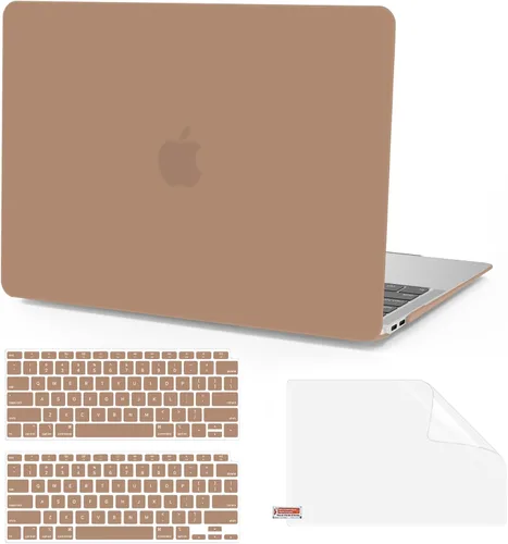 Miniatura 13 de Anban Funda compatible con MacBook Air de 13 pulgadas M1 2022 2021 2020 2019 2018 versión A2337 A2179 A1932 Touch ID, funda rígida de plástico mate